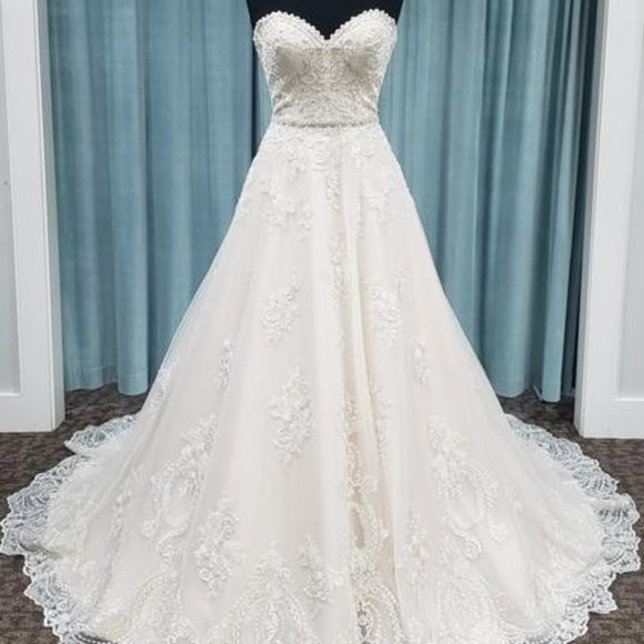 Maggie Sottero Dresses & Skirts - NWT Maggie Sottero Reba crystal embroidery PLUS